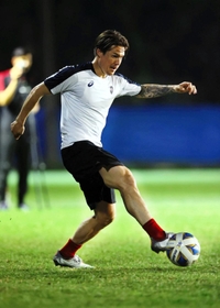 今季の公式戦全試合に先発し、神戸を攻守で引っ張るＤＦ酒井＝ブリラムⓒＶＩＳＳＥＬ　ＫＯＢＥ