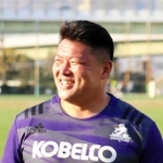 神戸の屋台骨を支えてきたプロップ山下裕＝神鋼灘浜グラウンド