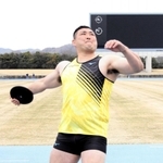地元でさらなる飛躍を期す蓬田和正＝加古川運動公園陸上競技場