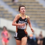 アシックスチャレンジ女子5000メートル決勝　15分59秒93で日本人トップの２位に入った岩谷産業の川村楓（撮影・吉田敦史）