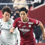 ヴィッセル神戸の武藤嘉紀＝２月２６日、ノエビアスタジアム神戸