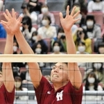 大学選手権５連覇中の強豪、早大で主将を務める岩本大吾＝１日、大阪市の丸善インテックアリーナ大阪