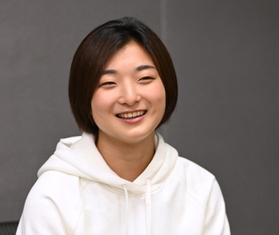 今後の展望を語る坂本花織＝大阪市（撮影・坂井萌香）