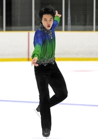 現役ラストシーズン初戦で男子ＳＰの演技に臨む山隈太一朗