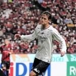 札幌-神戸　前半、先制ゴールを決めた神戸の汰木＝札幌ドーム