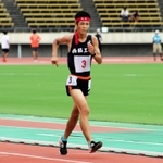 男子５０００㍍競歩決勝　分４秒で優勝した西脇工の玉春汰造