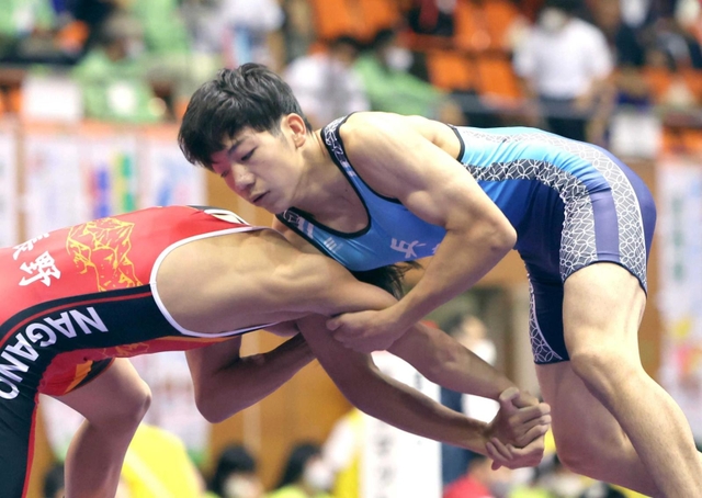 レスリング日本代表 栃木国体 猪名川高1年・森、初出場で堂々5位 レスリング少年