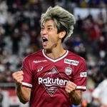 Ｊ１で調子を上げ、Ｗ杯カタール大会の日本代表入りをアピールしたヴィッセル神戸のＦＷ大迫勇也＝１０月１２日、ノエビアスタジアム神戸