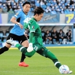 川崎－神戸　プロデビューを飾った神戸のＧＫ坪井（２８）