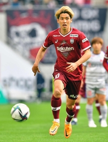 サッカーＷ杯日本代表に選ばれなかったヴィッセル神戸の大迫勇也＝４月２日