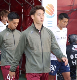 Ｊ１最終節の横浜Ｍ戦に先発出場した神戸のＤＦ小林友希＝５日、ノエビアスタジアム神戸