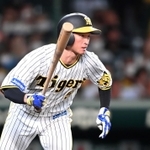 ２年連続でベストナインに選ばれた阪神の近本光司外野手