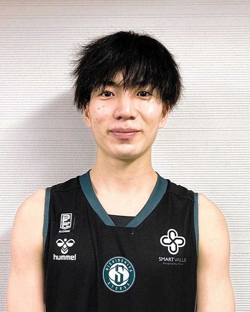 特別指定選手の金田龍弥（大院大）（Ｂ２西宮提供）