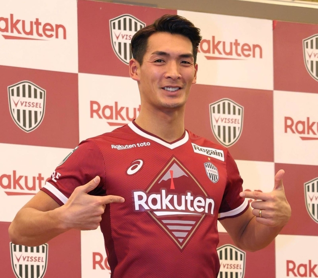 ヴィッセル神戸のＤＦ槙野智章＝１月１６日、神戸市中央区