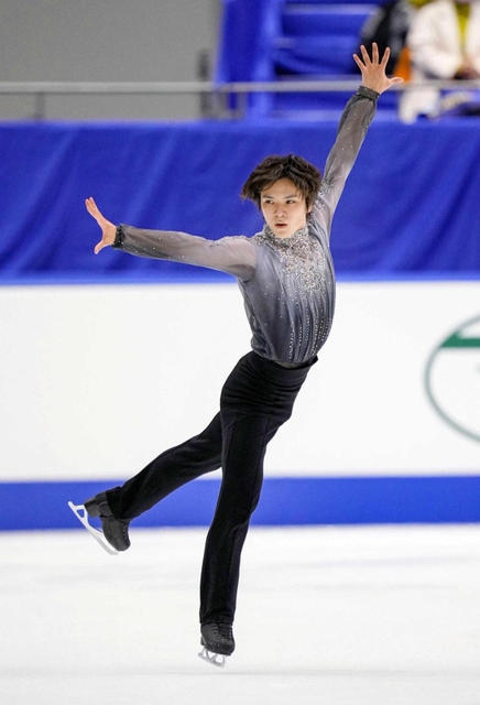 男子フリー　演技する宇野昌磨