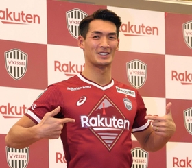 ヴィッセル神戸のＤＦ槙野智章＝１月１６日、神戸市中央区