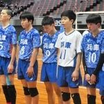 男子準決勝・兵庫－東京　決勝進出を逃し、肩を落とす兵庫の選手たち