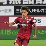 Ｇ大阪戦でゴール前に迫るＪ１神戸のＦＷ小田裕太郎＝９月１８日、ノエビアスタジアム神戸