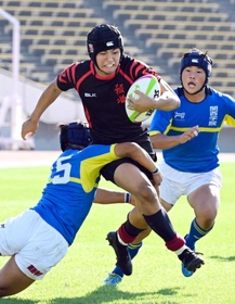 ラグビーの高校日本代表に選ばれた報徳のＷＴＢ兼ＦＢ竹之下仁吾