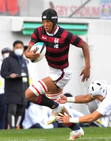 ラグビーの高校日本代表に選ばれた報徳のロック石橋チューカ