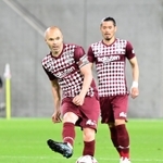 Ｊ１神戸のイニエスタ（資料写真）