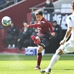 神戸ー松本　前半、スタメン出場した神戸のＭＦ斉藤＝ノエビアスタジアム神戸