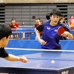 男子シングルス決勝　中学生で兵庫ナンバーワンに輝いた兵庫中の谷本