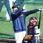 日本代表として２度目のＷＢＣに臨む山田哲人内野手＝２月２７日、宮崎