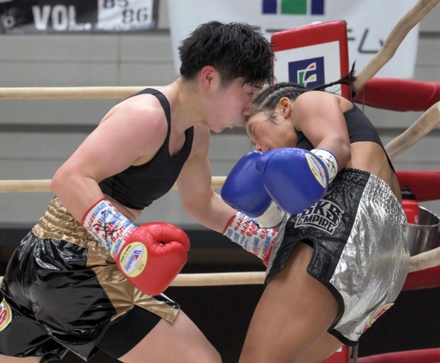 プロボクシング女子WBOアトム級、山中が初防衛 日本バンタム級は赤が新