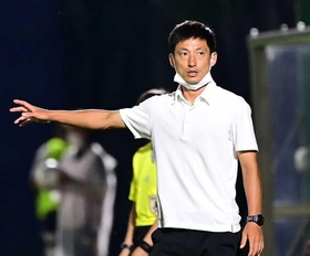 ＩＮＡＣ神戸-の朴康造監督＝２０２２年８月、堺市立サッカー・ナショナルセンター