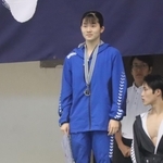 競泳女子２００メートルバタフライを制した神戸野田の菅原凛夏