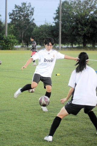 チームの中心選手として、全日本大学選手権大会の優勝に貢献した＝群馬県邑楽郡板倉町、東洋大学板倉キャンパス