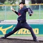 三菱重工Ｗｅｓｔの鷲尾昂哉＝６月６日、わかさスタジアム京都（チーム提供）
