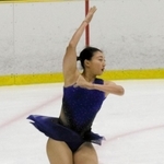 女子フリーで演技する坂本花織