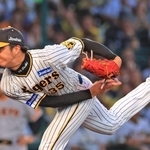阪神-巨人　阪神の先発・才木＝甲子園球場（撮影・鈴木雅之）