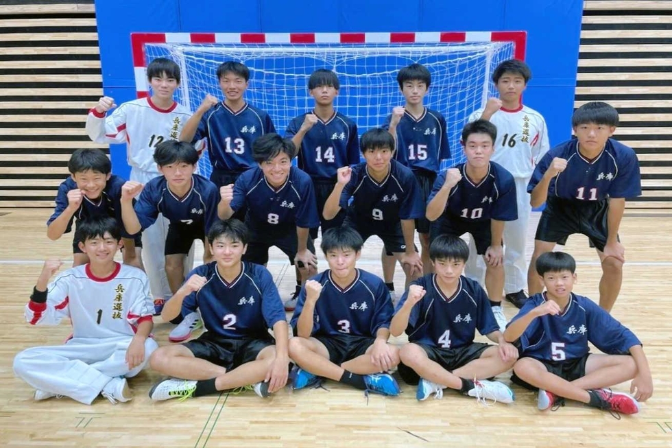 ハンドボール・U15ジュニアセレクト杯 兵庫、狙うは8強入り 男女とも