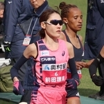 前田穂南（６）＝２８日午後、ヤンマースタジアム長居（撮影・長嶺麻子）