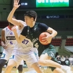 神戸－青森　第４クオーター、攻め込む神戸の金田