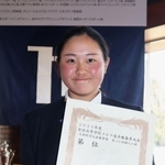 女子で５位に入った滝川第二の鳥居さくら