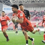 神戸の攻撃をけん引してきたサベア＝２０２３年１２月、ノエビアスタジアム神戸（撮影・中西幸大）