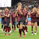 昨季、無類の勝負強さでヴィッセル神戸をＪ１初優勝に導いた大迫勇也＝２０２３年９月２３日、ノエビアスタジアム神戸