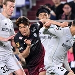 ３戦連続ゴールを決めるなど、存在感を高めた神戸の宮代＝１５日、ノエビアスタジアム神戸