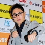 ７月に８年ぶりの世界戦に臨む加納陸＝三田市の大成ジム