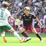 神戸を勝利に導くゴールを誓う大迫＝５月26日、ノエビアスタジアム神戸