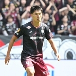 父となり一層の活躍を誓う神戸のＤＦ山川＝５月２６日、ノエビアスタジアム神戸