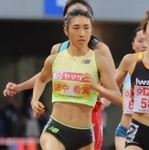 力走する田中希実（撮影・吉澤敬太）