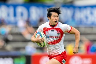 パリ五輪に出場する植田和磨。持ち前のスピードと力強さで強国に挑む（ⒸＪＲＦＵ）