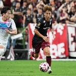 攻守で高い貢献度を誇る神戸の井出＝８月25日、ノエビアスタジアム神戸