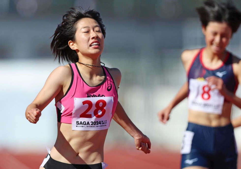 斎藤、終盤追い上げ逆転 インターハイ2位の悔しさ晴らす 佐賀国スポ