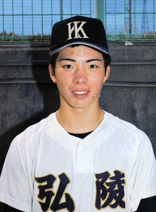 神戸弘陵高の村上泰斗投手